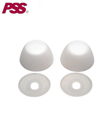 CLOSET BOLT CAP WHITE