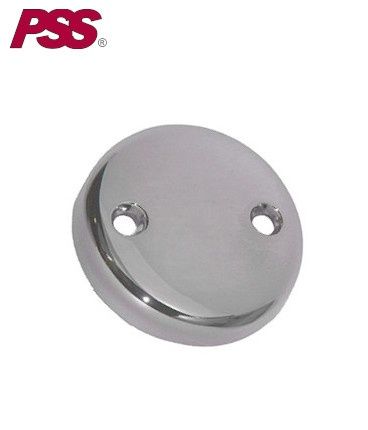 "2 HOLE C/P OVERFLOW PLATE, 18-1085"