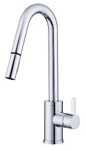 GERBER KITCHEN FAUCET AMALFI 1 HANDLE PULL DOWN CHROME
