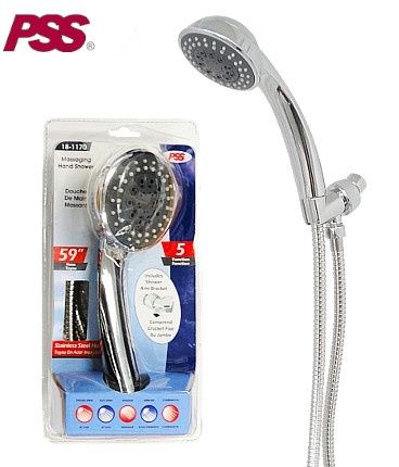 5 FUNCTION MASSAGING HAND SHOWER 18-1170