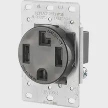 278-S00 30A-125V/250V FEMALE RECEPTACLE FLUSH MOUNT