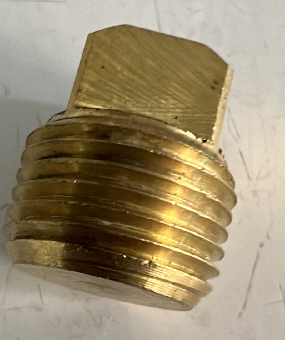 BRASS PLUG 1/2