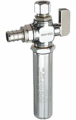 PEX CRIMP BALL VALVE 1/2" x 3/8" COMP HAM