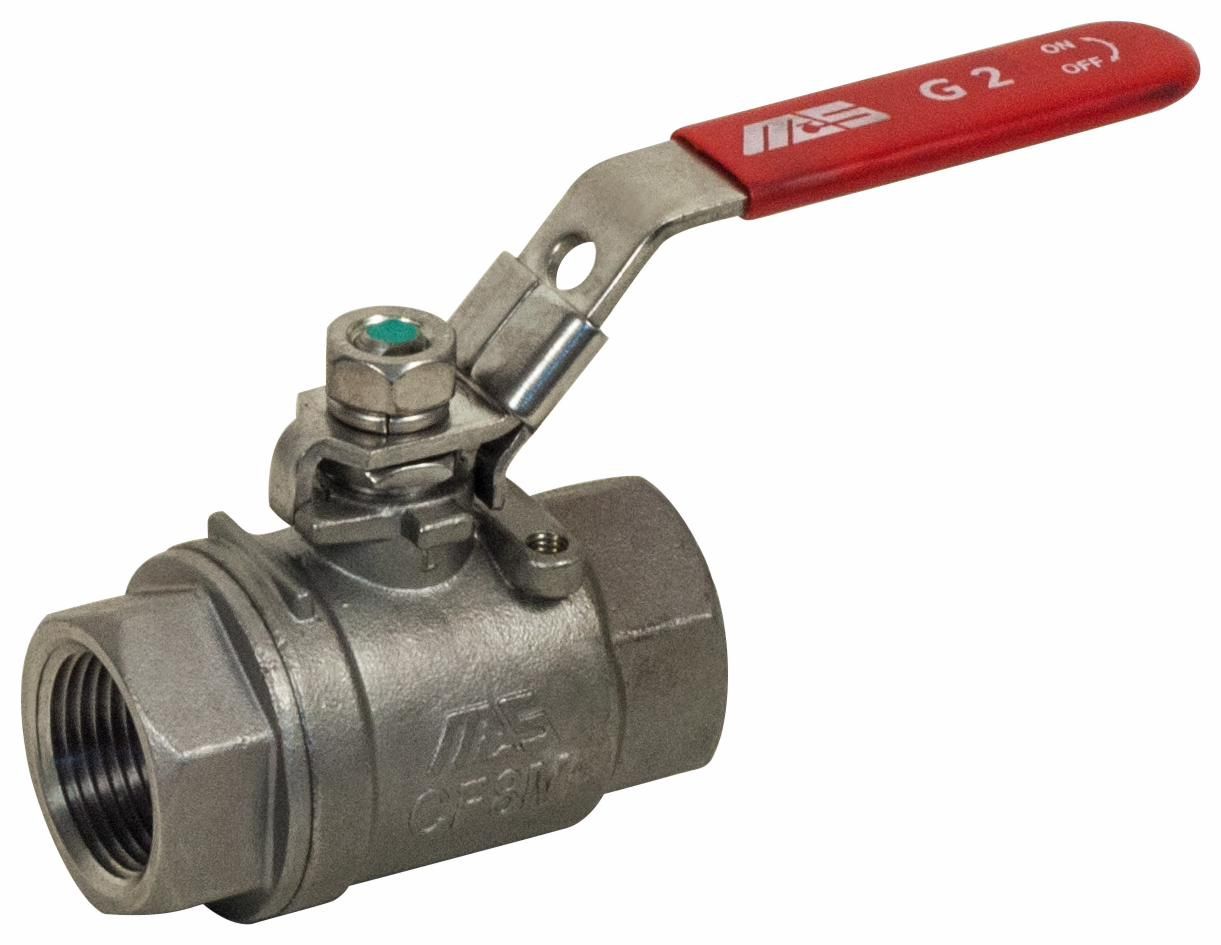 BALL VALVE SS 3/4" FIP