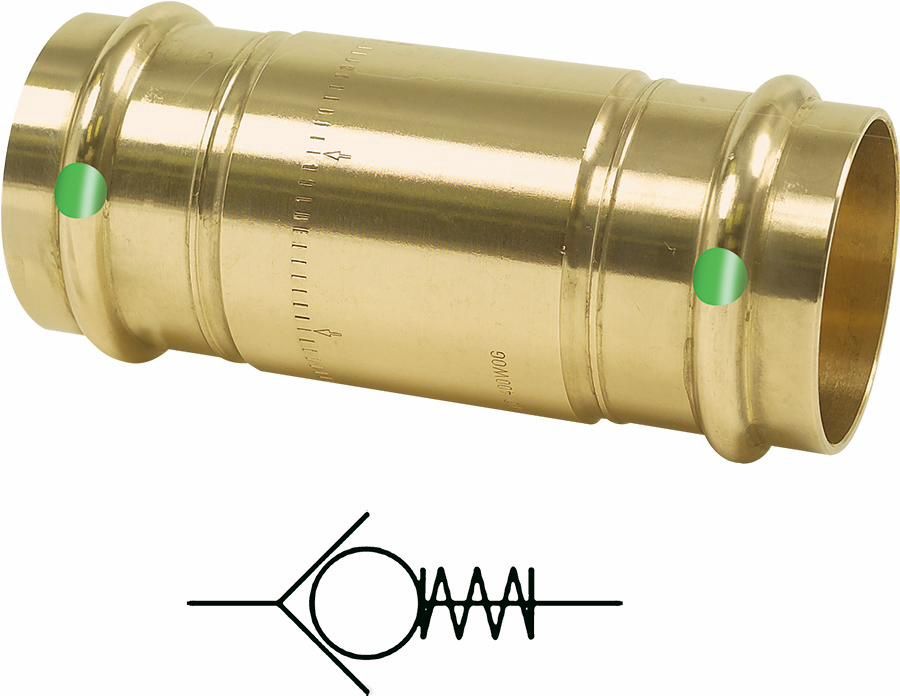 COPPER PROPRESS CHECK VALVE 1 1/2 PROPRESS