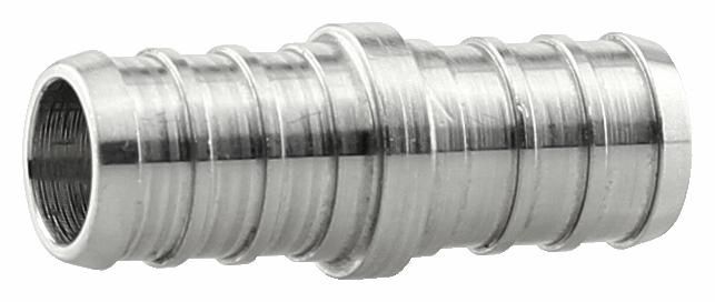 PEX CRIMP SS 3/4" COUPLING