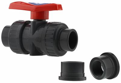 1" FPT/FIP Union PVC Ball Valve