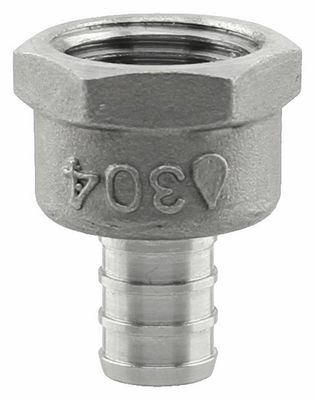 1/2" Pex x FPT STAINLESS STEEL Adapter