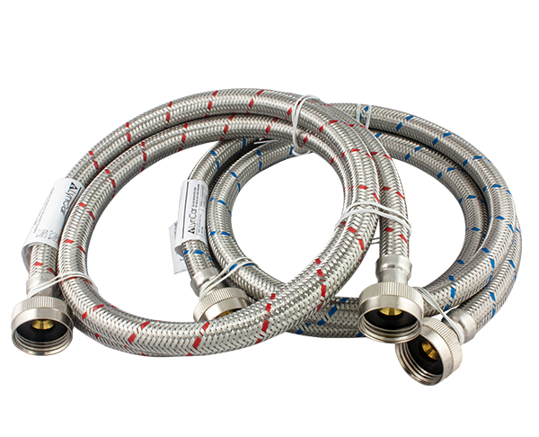 WASHING MACHINE SS HOSE 72" EACH