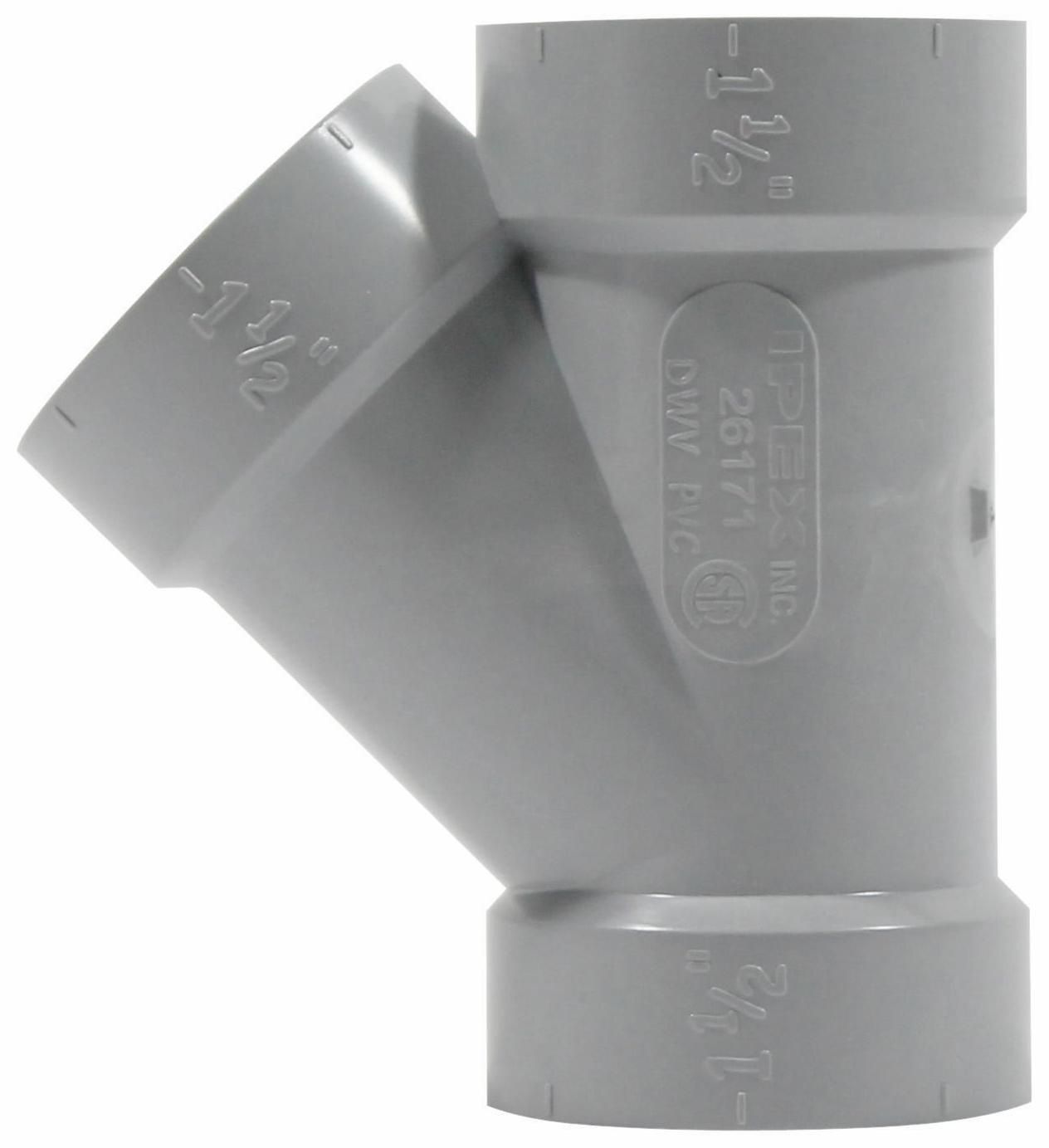 SYSTEM 15 WYE 2" DWV PVC