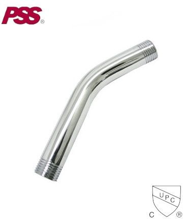 SHOWER ARM ONLY BRASS 6"