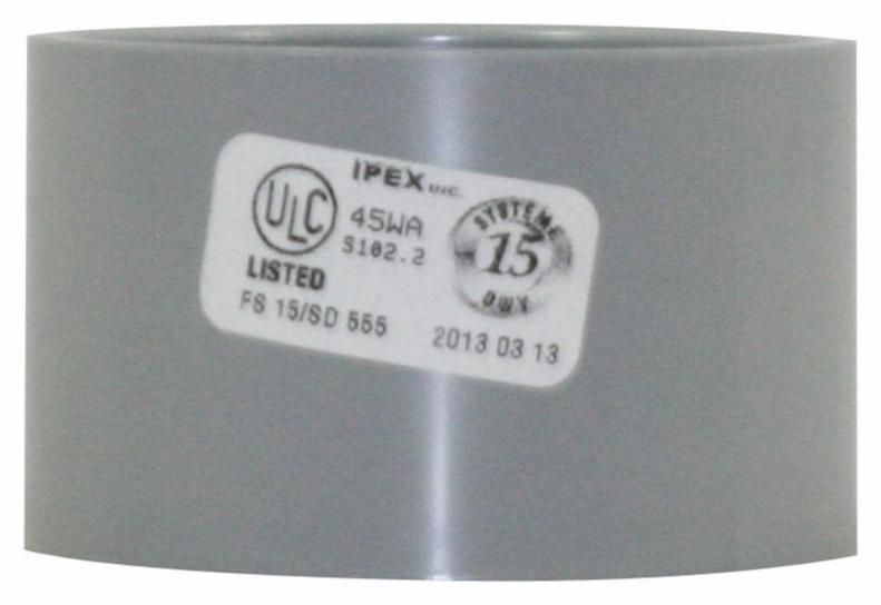 SYSTEM 15 COUPLING 3" DWV PVC