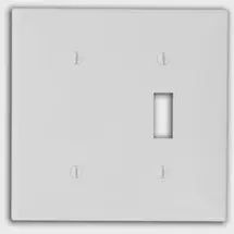80706-W/ 88006W COMBO PLATE WHITE SWT/BLANK