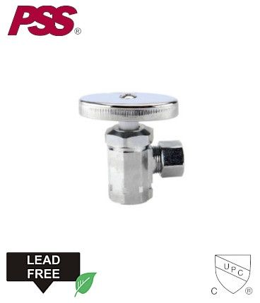 1/2 FIP X 3/8 OD COMP ANGLE VALVE