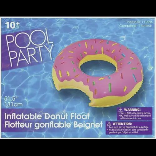 GIANT DONUT POOL FLOAT