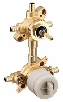 M-Core Mixing Valve with Integrated 3 or 6-Function Transfer Valve - Pex