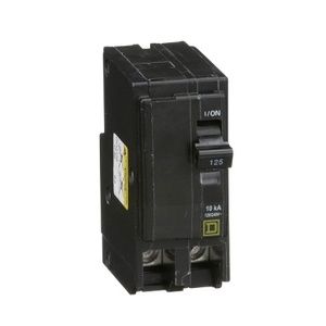 SQUARE D QO2125 2 P 125 PUSH IN BREAKER