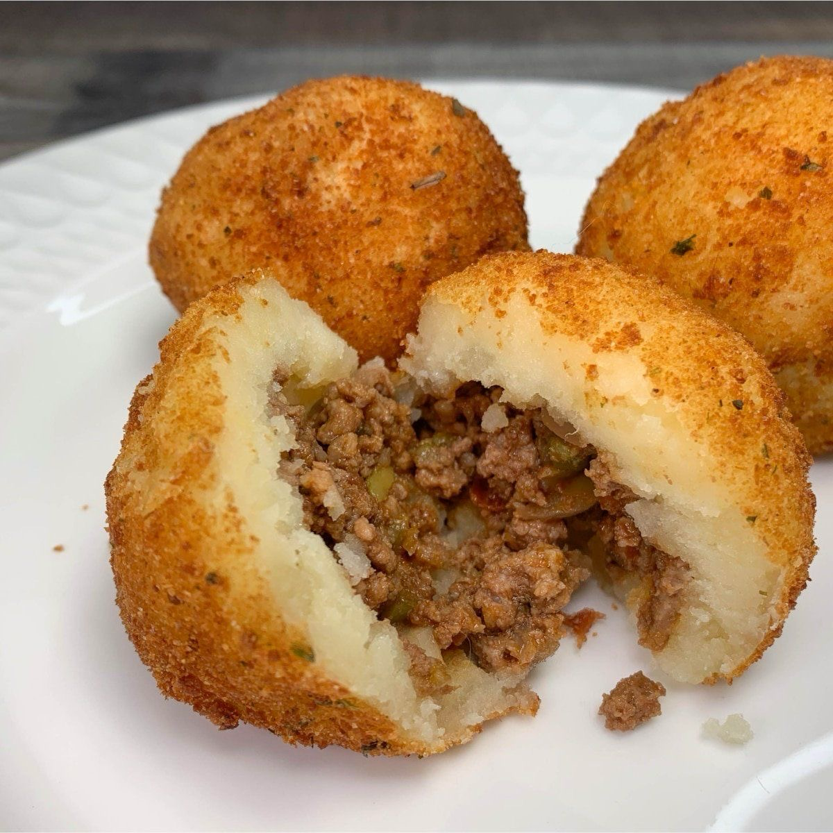 papas rellenas (sin freír )