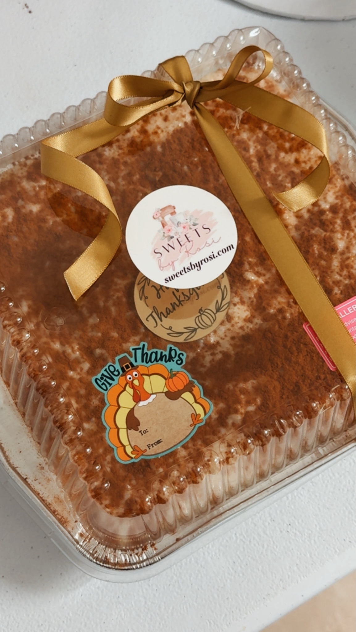 Arroz con leche Bandeja pequeña