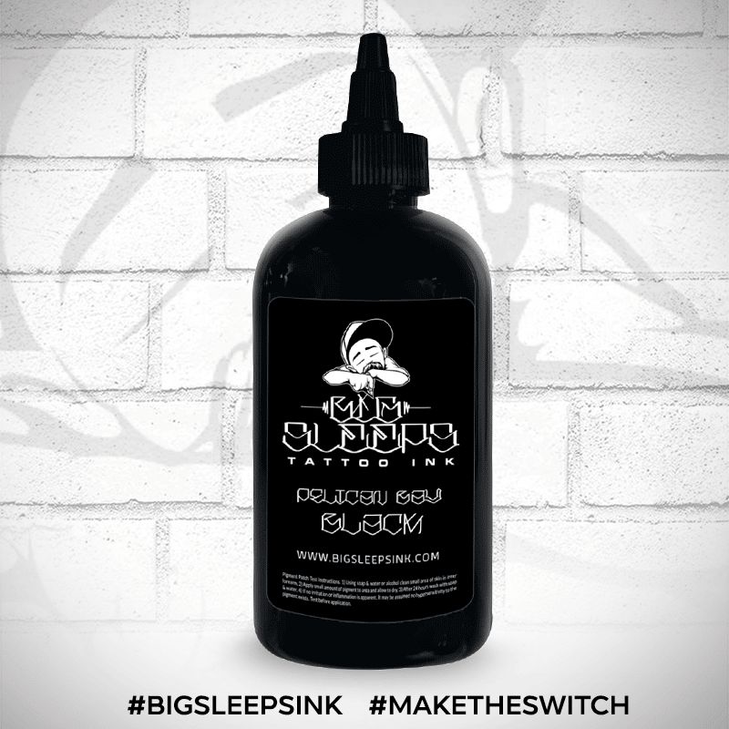 BIG SLEEPS BLACK INK, COLOR/SIZE: 4oz PELICAN BAY BLACK