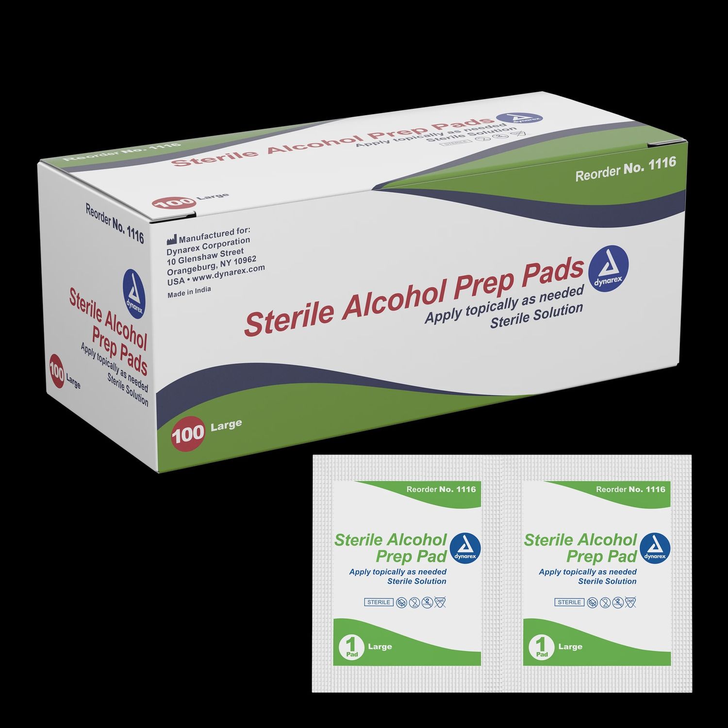 STERILE ALCOHOL PREP PADS