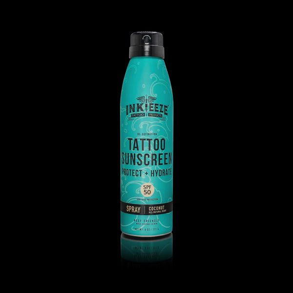 HI-DEFINITION TATTOO SUNSCREEN SPRAY - SPF50 6oz