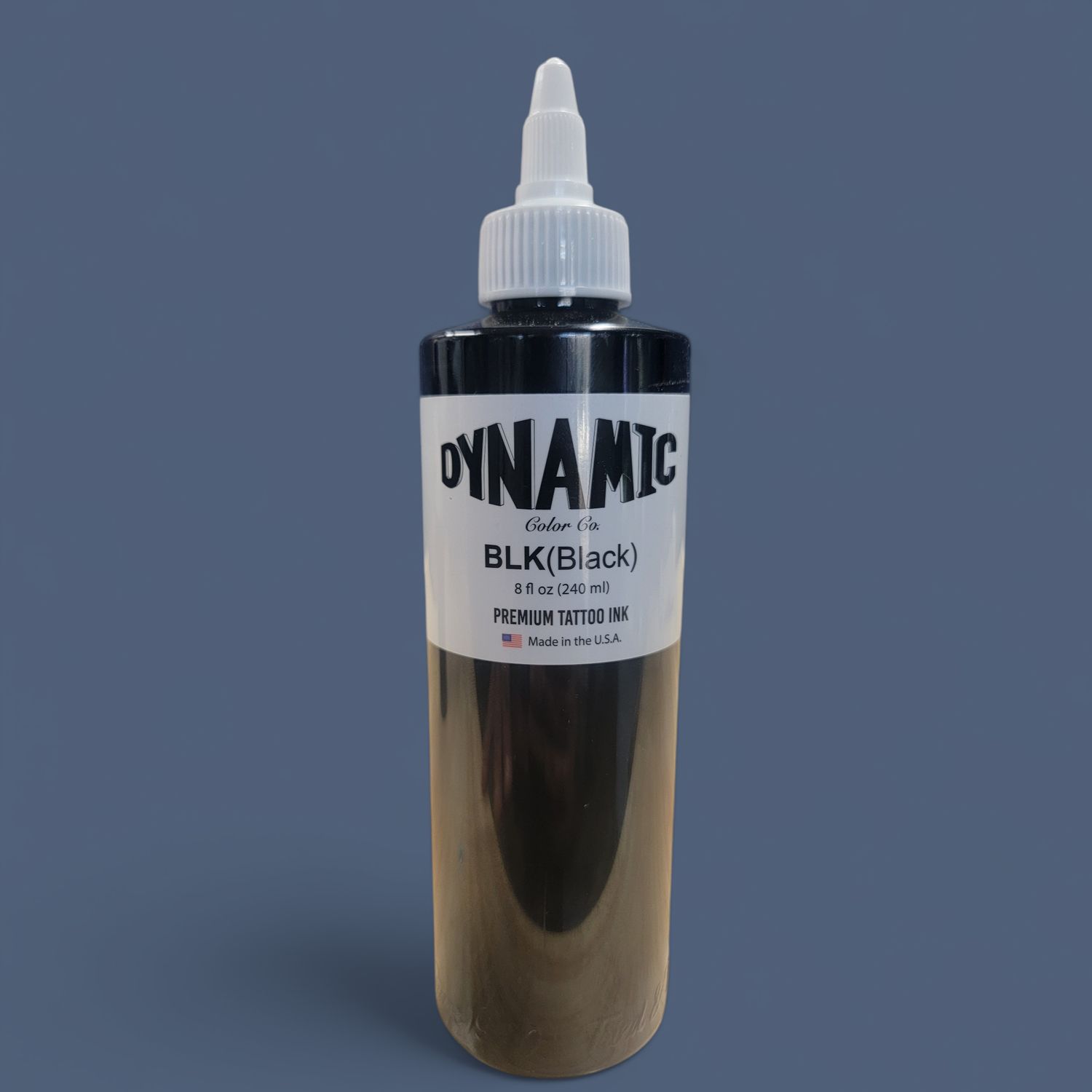 DYNAMIC 8oz BLACK INK, COLOR: BLACK 8oz