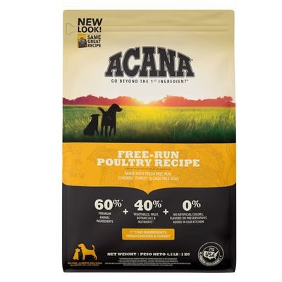 Acana Dog Heritage Free Run Poultry