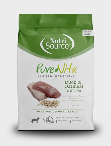 PureVita Dog Duck &amp; Oatmeal