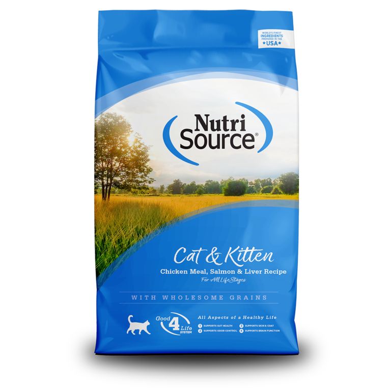 Nutri Source Cat &amp; Kitten Chicken &amp; Salmon Liver