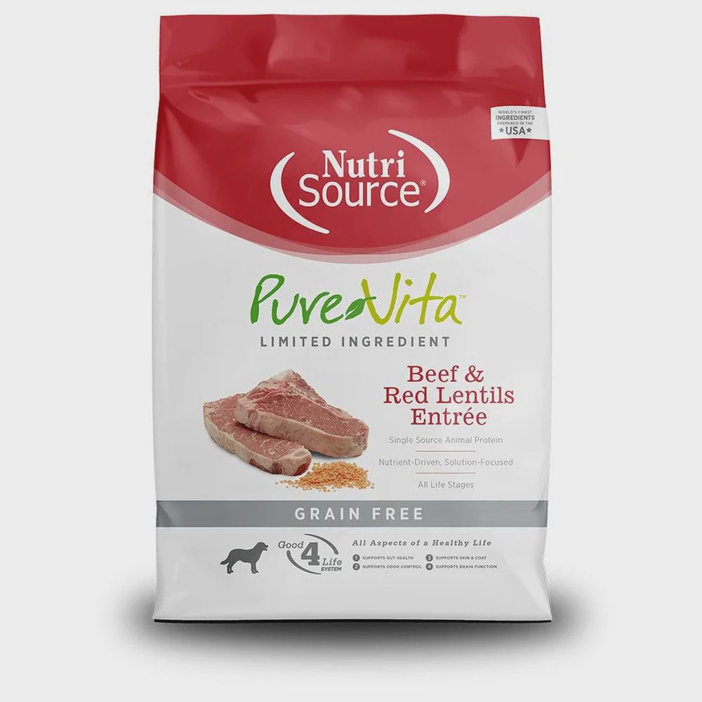 PureVita Dog Beef &amp; Lentil