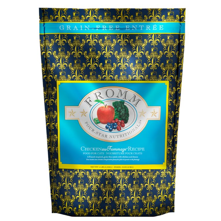 Fromm Cat Four Star Chicken Au Frommage, Size: 4LB