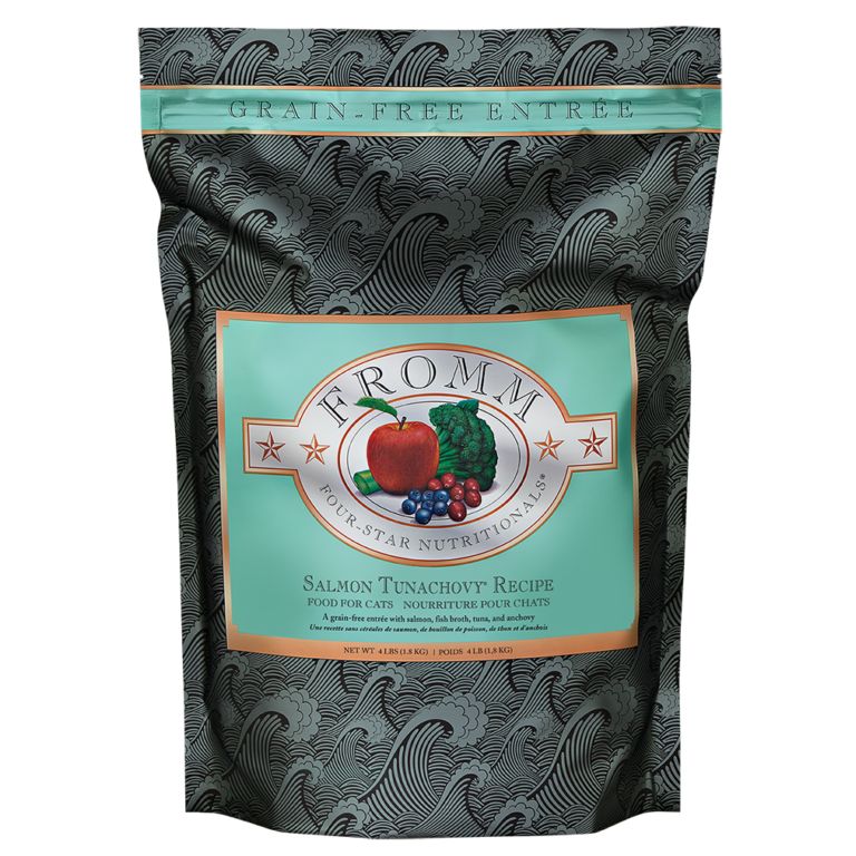 Fromm Cat Four Star Salmon Tunachovy, Size: 4LB