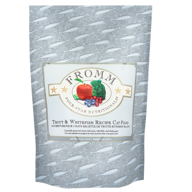 Fromm Cat Four Star Trout Whitefish, Size: 4LB