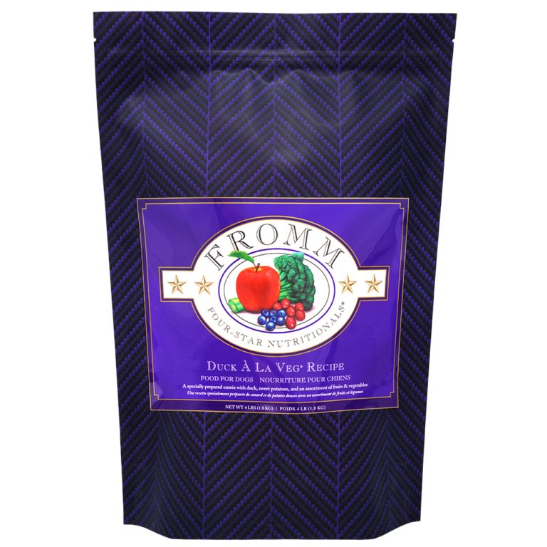 Fromm Dog Four Star Duck A La Veg, Size: 26LB