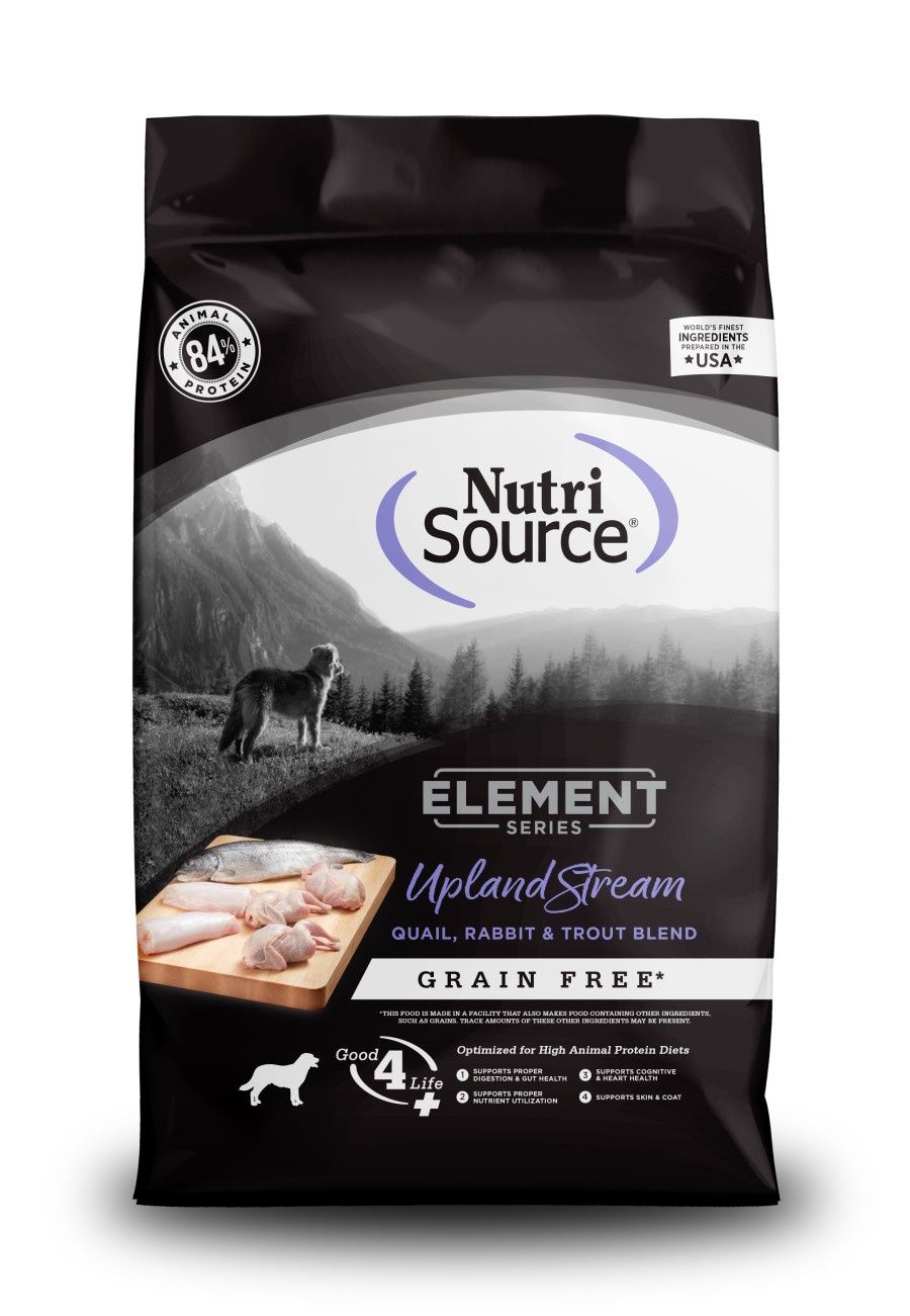 Nutri Source Element Upland Stream GF, Size: 24LB