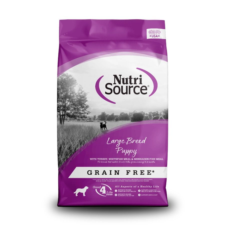 Nutri Source Dog Grain Free Large Breed Puppy, Size: 26LB