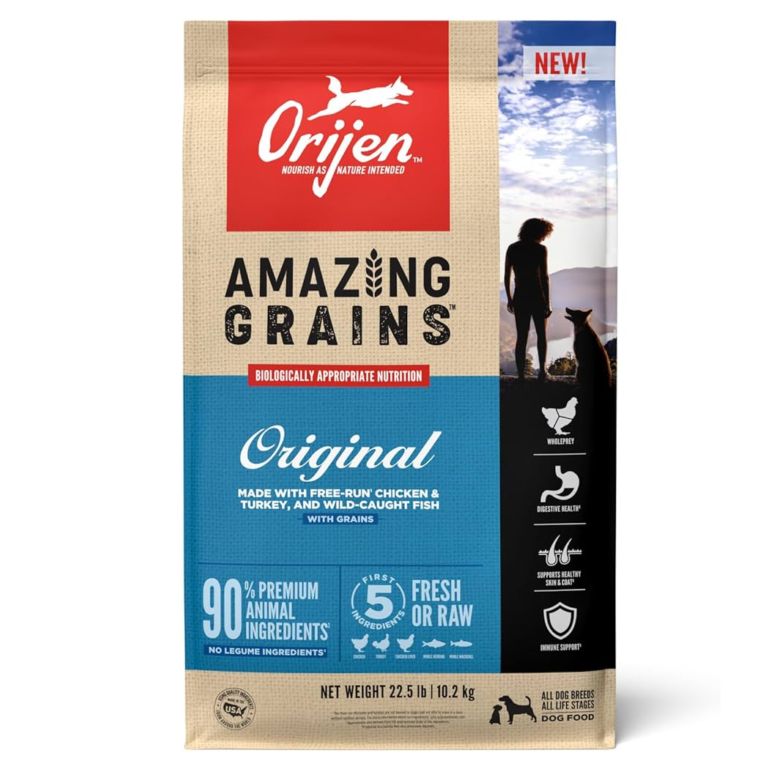 Orijen Dog Amazing Grains Original, Size: 22.5LB