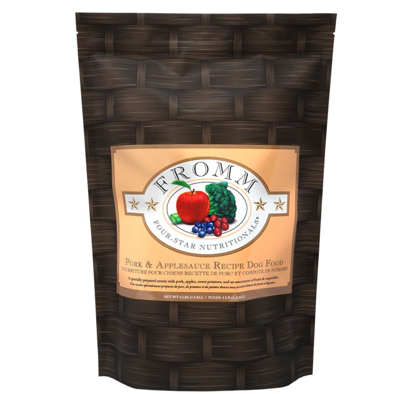 Fromm Dog Four Star Pork &amp; Applesauce, Size: 26LB