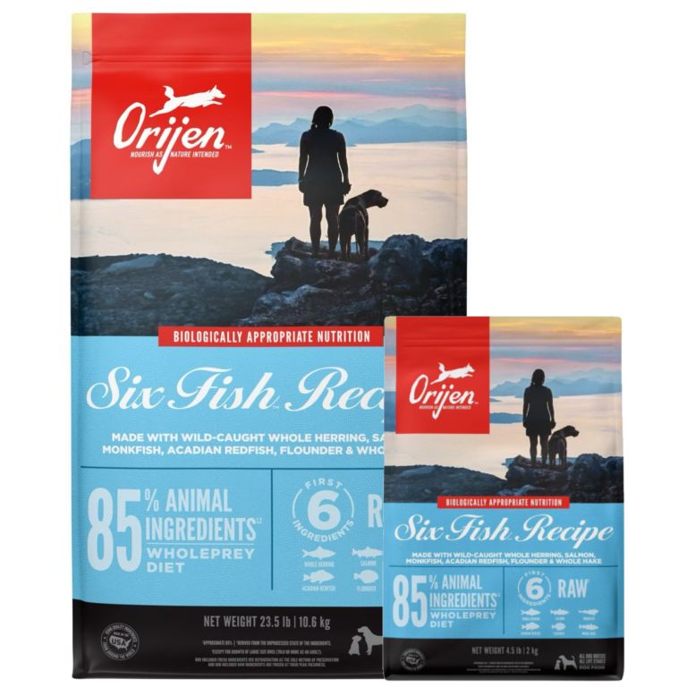 Orijen Dog Six Fish, Size: 23.5LB