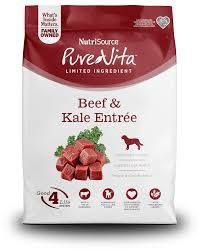 PureVita Dog Beef &amp; Kale, Size: 4LB