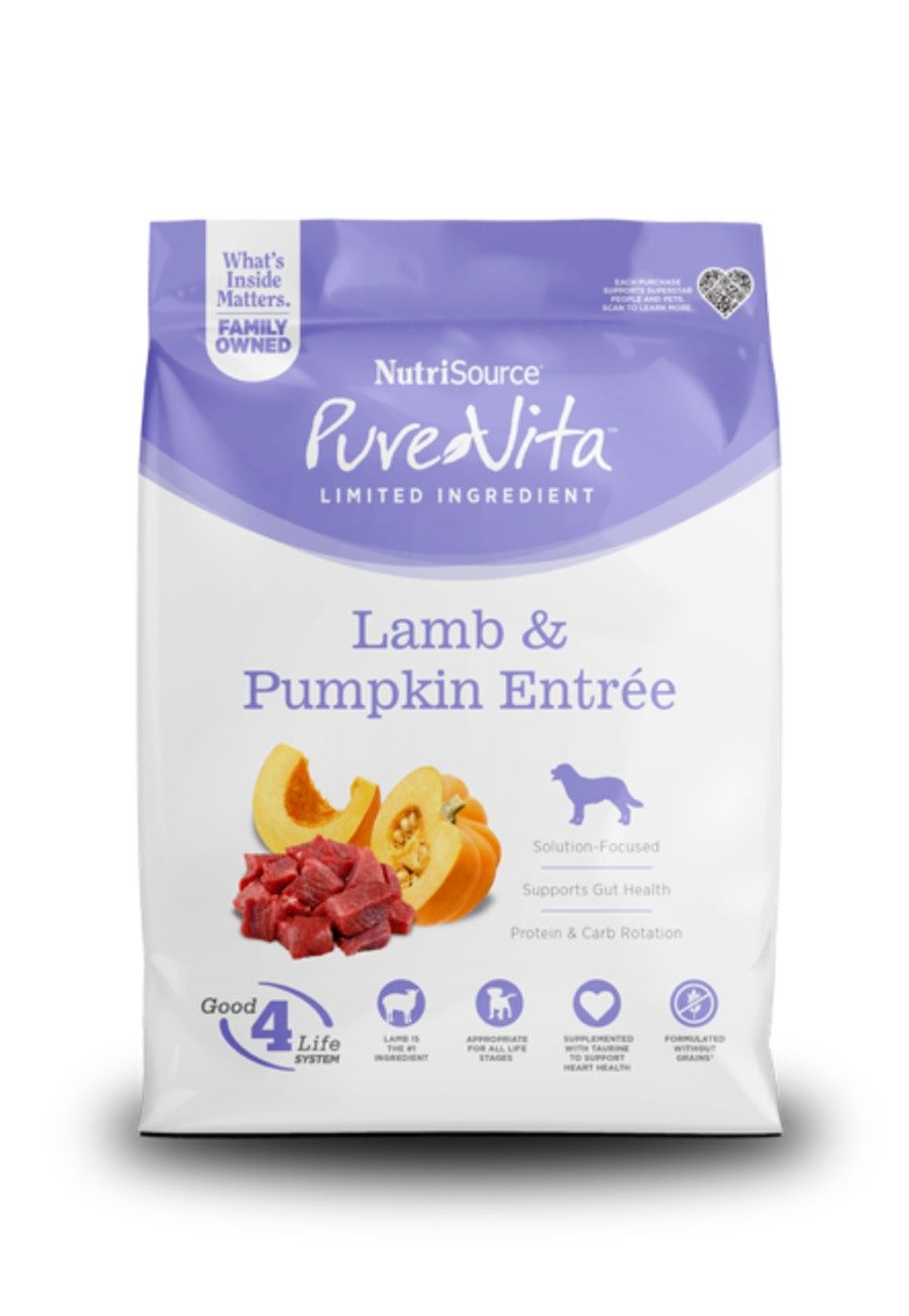 PureVita Dog Lamb &amp; Pumpkin, Size: 4LB