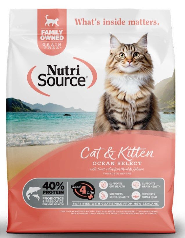 Nutri Source Cat &amp; Kitten Ocean Select, Size: 4LB