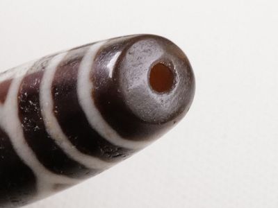 金剛三眼虎牙天珠/ 00936