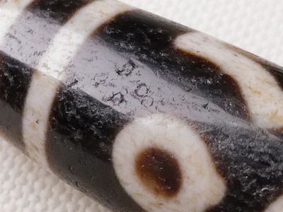 専用出品　五眼天珠 専用出品 五眼天珠 金線天珠 八眼天珠 50x15mm 天