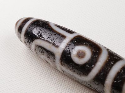 tamago瑪瑙　如意蓮花天珠　9-138 如意四眼天珠/ 00182