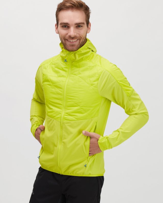 Męska kurtka na narty biegowe  dla aktywnych biegaczy lekka softshell Silvini Natisone MJ1500, niebieska