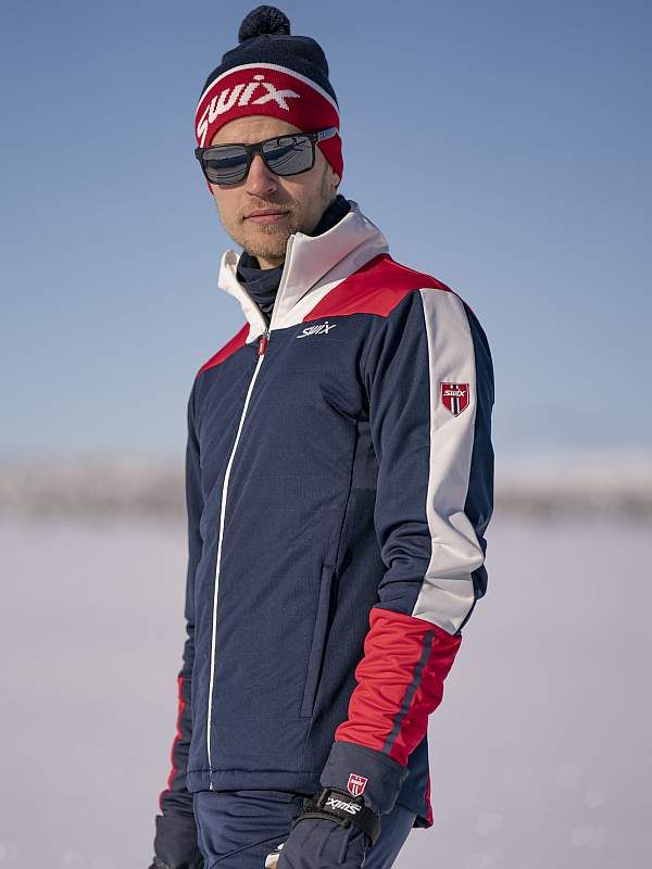 Męska kurtka techniczna na narty biegowe Swix Blizzard XC Jacket inspirowana norweską tradycją 12971