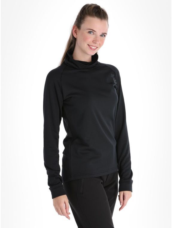 Damska bluza wielofunkcyjna, lekka, elastyczna Kilpi Rolo, czarna
