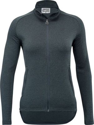 Bluza polarowa damska z golfem Silvini Cerrete Pro czarna WJ1724-0808